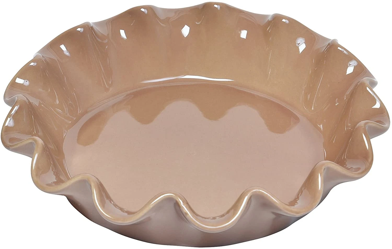 Emile Henry Deep Ruffled Pie Dish, 10.5", 1.25 Qt 4 Emile Henry Deep Ruffled Pie Dish, 10.5", 1.25 Qt - Image 4