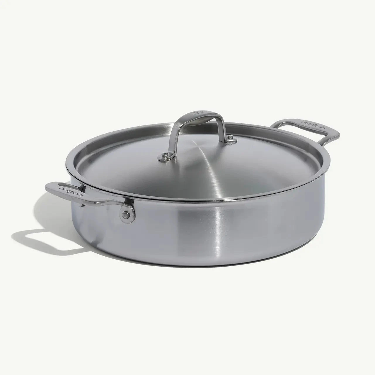 Made In Cookware Stainless Clad Rondeau With Lid 4 Made In Cookware Stainless Clad Rondeau With Lid - Image 4
