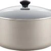 Farberware Covered Stock Pot 10.5 Qt. Nonstick, Champagne
