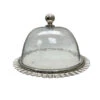 Godinger Ripple Marble Plate With Dome