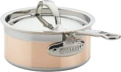Hestan Copperbond Covered Saucepan -Kitchen Supplies Store hestan copper 1.5
