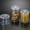 Huang Acrylic Round Canisters