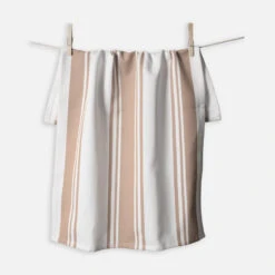 KAF Home Center Band Kitchen Towel -Kitchen Supplies Store kaftaupecenterband