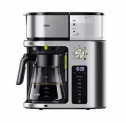 Braun MultiServe Coffee Machine + Hot Water, SCA Certified, Stainless Steel - KF9170SI