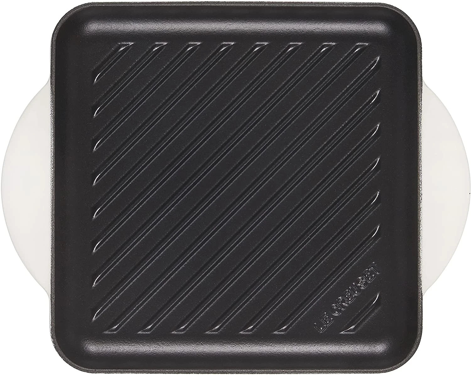 Le Creuset Enamaled Cast Iron Square Grill, 9.5" 1 Le Creuset Enamaled Cast Iron Square Grill, 9.5"