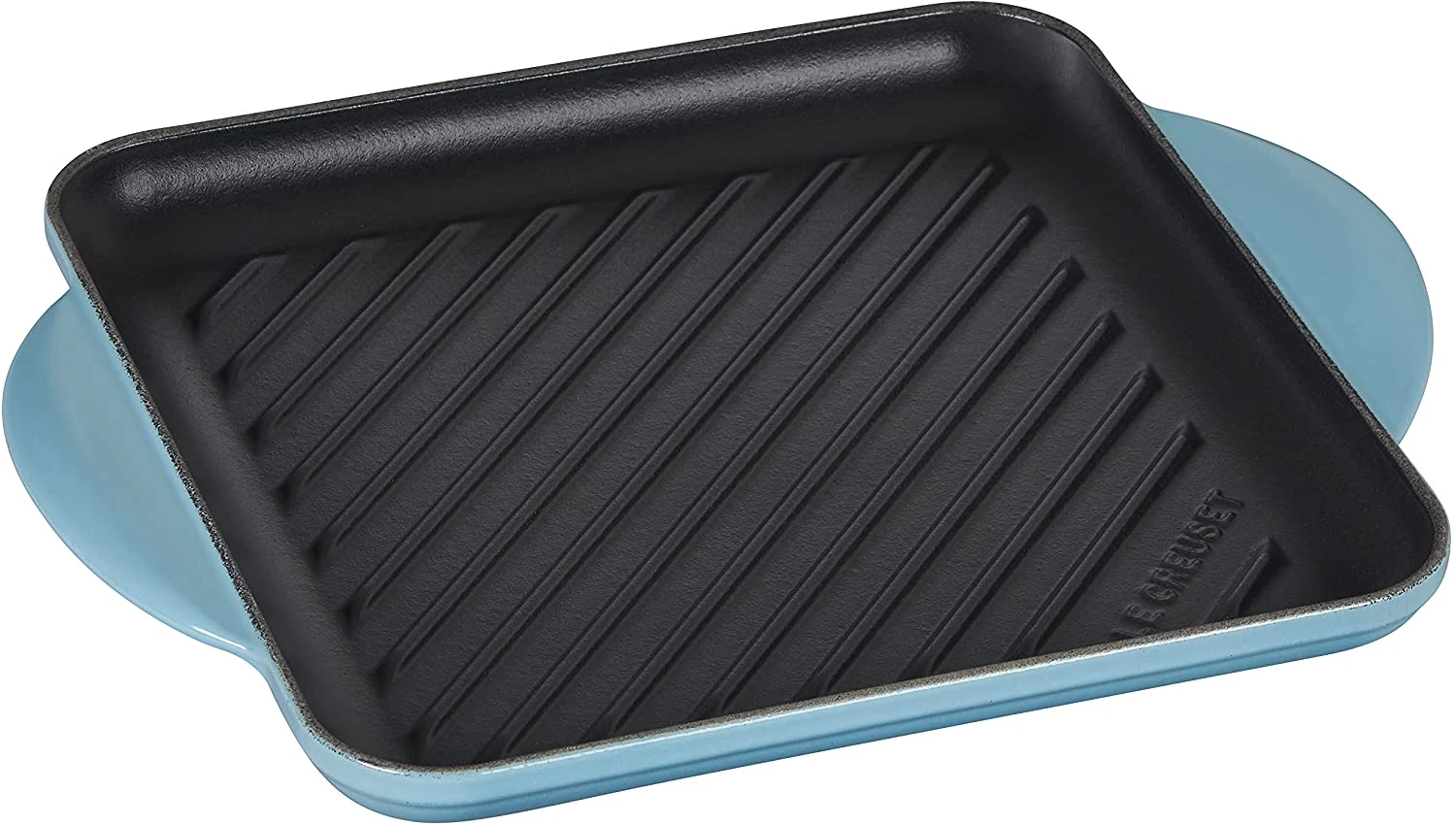 Le Creuset Enamaled Cast Iron Square Grill, 9.5" 2 Le Creuset Enamaled Cast Iron Square Grill, 9.5" - Image 2