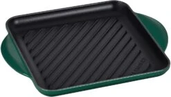 Le Creuset Enamaled Cast Iron Square Grill, 9.5" 14 Le Creuset Enamaled Cast Iron Square Grill, 9.5" -Kitchen Supplies Store l2127 artichaut