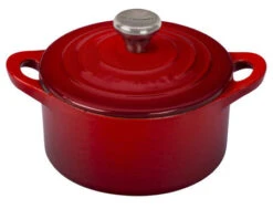 Le Creuset Mini Cocotte, 1/3 QT -Kitchen Supplies Store l2501 10s67 mini cocotte cerise