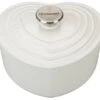 Le Creuset 2 Quart Heart Cocotte With Stainless Steel Knob