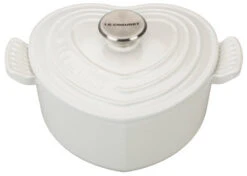Le Creuset 2 Quart Heart Cocotte With Stainless Steel Knob