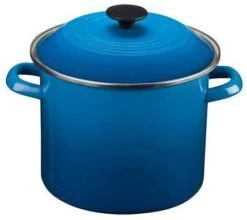 Le Creuset Enamel On Steel Stockpot, 8 Quart -Kitchen Supplies Store lecreusetn5100 2259