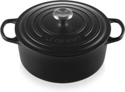 Le Creuset Signature Round Dutch Oven, 5.5 Quart -Kitchen Supplies Store licorice 6930e241 a994 4f3b 9cb9 4e5629367170