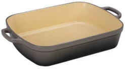 Le Creuset Signature 5.25 Quart Rectangular Roaster 11.7 Inch X 16.8 Inch -Kitchen Supplies Store ls2011 337f roaster oyster 5.25qt