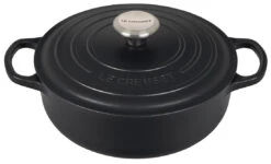 Le Creuset Signature Cast Iron Sauteuse Oven, 3.5 Qt -Kitchen Supplies Store ls2598 2420ss