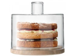LSA International Lotta Cake Dome & Ash Base 9.75in