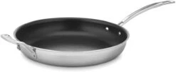 Cuisinart MultiClad Pro Nonstick Stainless-Steel Skillet -Kitchen Supplies Store mcp22 30hnsn