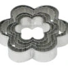 Harold Mrs. Anderson Flower Cookie Cutters, Set/5 In Metal Tin