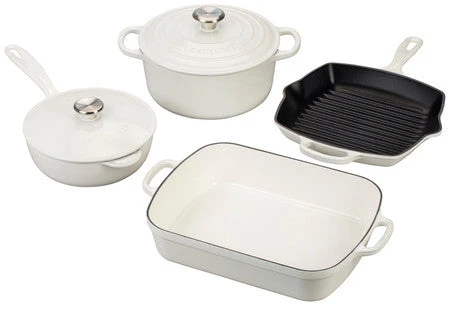 Le Creuset 6 Piece Signature Cookware Set 1 Le Creuset 6 Piece Signature Cookware Set