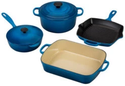 Le Creuset 6 Piece Signature Cookware Set 11 Le Creuset 6 Piece Signature Cookware Set -Kitchen Supplies Store ms1406 59 6 piece set marseille