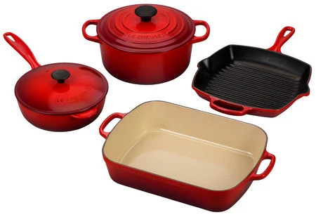 Le Creuset 6 Piece Signature Cookware Set 4 Le Creuset 6 Piece Signature Cookware Set - Image 4