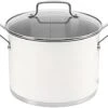 Cuisinart Matte White Stainless Collection 6 Quart Stockpot With Cover