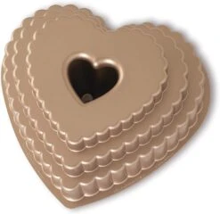 Nordic Ware Nordicware Tiered Heart Pan