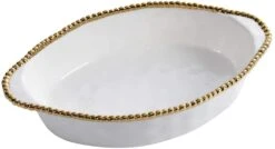 Pampa Bay Salerno Baking Dish -Kitchen Supplies Store pampa oval gold