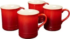 Le Creuset Seattle Stoneware Set Of 4 Mugs -Kitchen Supplies Store pg90433a 0067