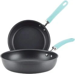 Rachael Ray Hard-Anodized Deep Skillets