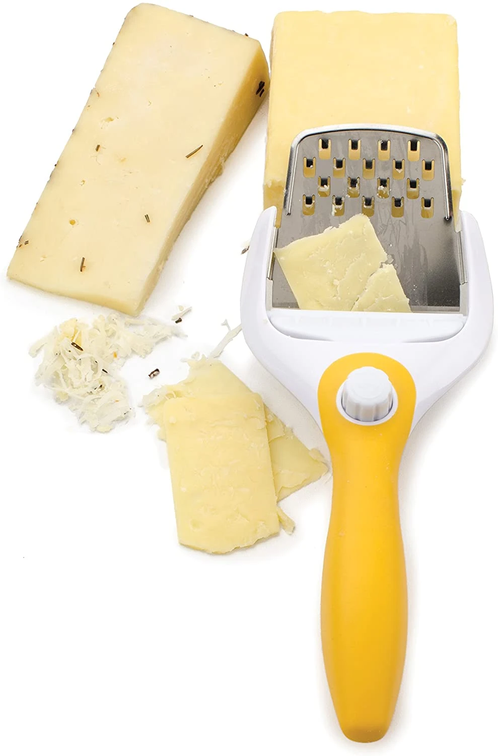RSVP International Adjustable Cheese Slicer + Grater 1 RSVP International Adjustable Cheese Slicer + Grater