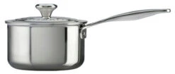 Le Creuset Stainless Steel Saucepan With Lid