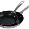 Le Creuset Stainless Steel Fry Pan 2 Piece Set (8 Inch Nonstick Fry Pan & 10 Inch Nonstick Fry Pan)
