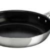 Le Creuset 12.5 Inch Stainless Steel Nonstick Deep Fry Pan With Helper Handle