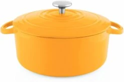 Chantal Enameled Cast-Iron Round Dutch Oven With Lid -Kitchen Supplies Store tc32 260 my