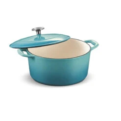 Tramontina 5.5 Qt Enameled Cast-Iron Series 1000 Covered Round Dutch Oven 13 Tramontina 5.5 Qt Enameled Cast-Iron Series 1000 Covered Round Dutch Oven -Kitchen Supplies Store tram80131 036ds