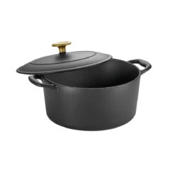Tramontina 5.5 Qt Enameled Cast-Iron Series 1000 Covered Round Dutch Oven 16 Tramontina 5.5 Qt Enameled Cast-Iron Series 1000 Covered Round Dutch Oven -Kitchen Supplies Store tram80131 084ds