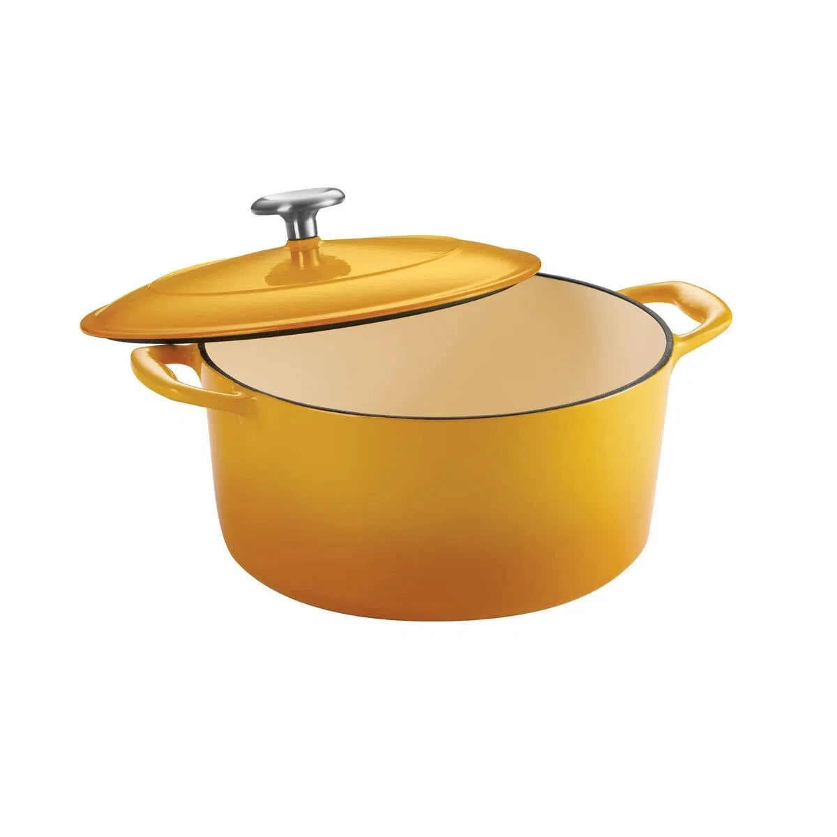 Tramontina 5.5 Qt Enameled Cast-Iron Series 1000 Covered Round Dutch Oven 9 Tramontina 5.5 Qt Enameled Cast-Iron Series 1000 Covered Round Dutch Oven - Image 9