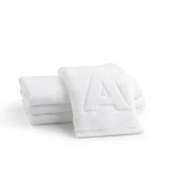 Waterdale Collection Finger Towels W/ Initials