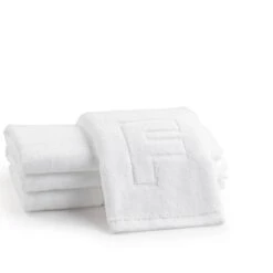 Waterdale Collection Finger Towels W/ Initials -Kitchen Supplies Store waterdaletowelF