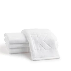 Waterdale Collection Finger Towels W/ Initials -Kitchen Supplies Store waterdaletowelK