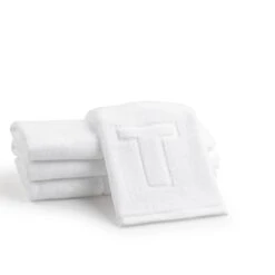 Waterdale Collection Finger Towels W/ Initials -Kitchen Supplies Store waterdaletowelT