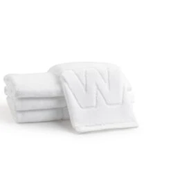 Waterdale Collection Finger Towels W/ Initials -Kitchen Supplies Store waterdaletowelW