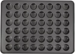 Wilton Perfect Results Non-Stick Mega Mini Muffin Pan & Mini Cupcake Pan, 48-Cup Pan, Steel